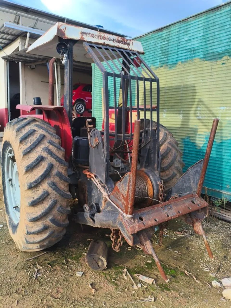 TRATOR MASSEY FERGUSON 297 COM TMO 33 TONELADAS - Foto 4