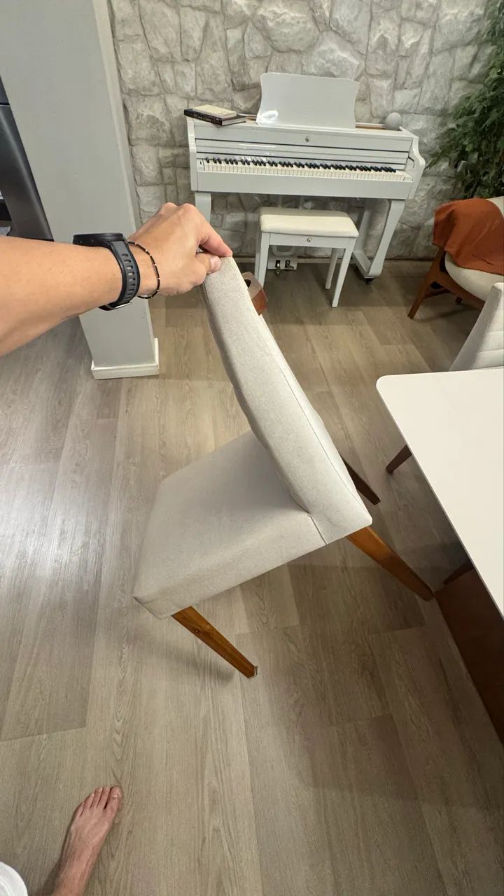 Cadeira Mesa Jantar - Foto 4