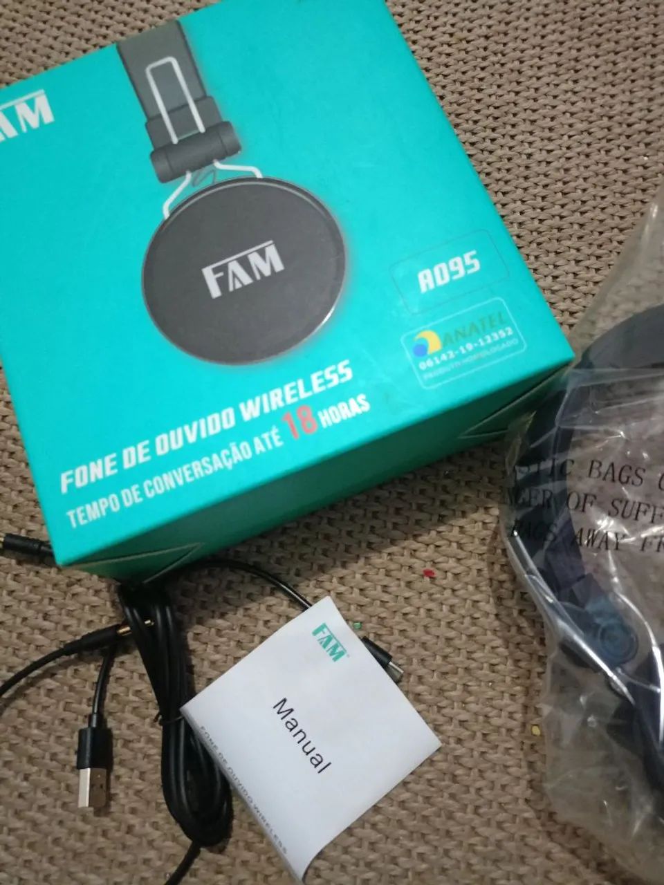 Fone e controle bluetooth  - Foto 3