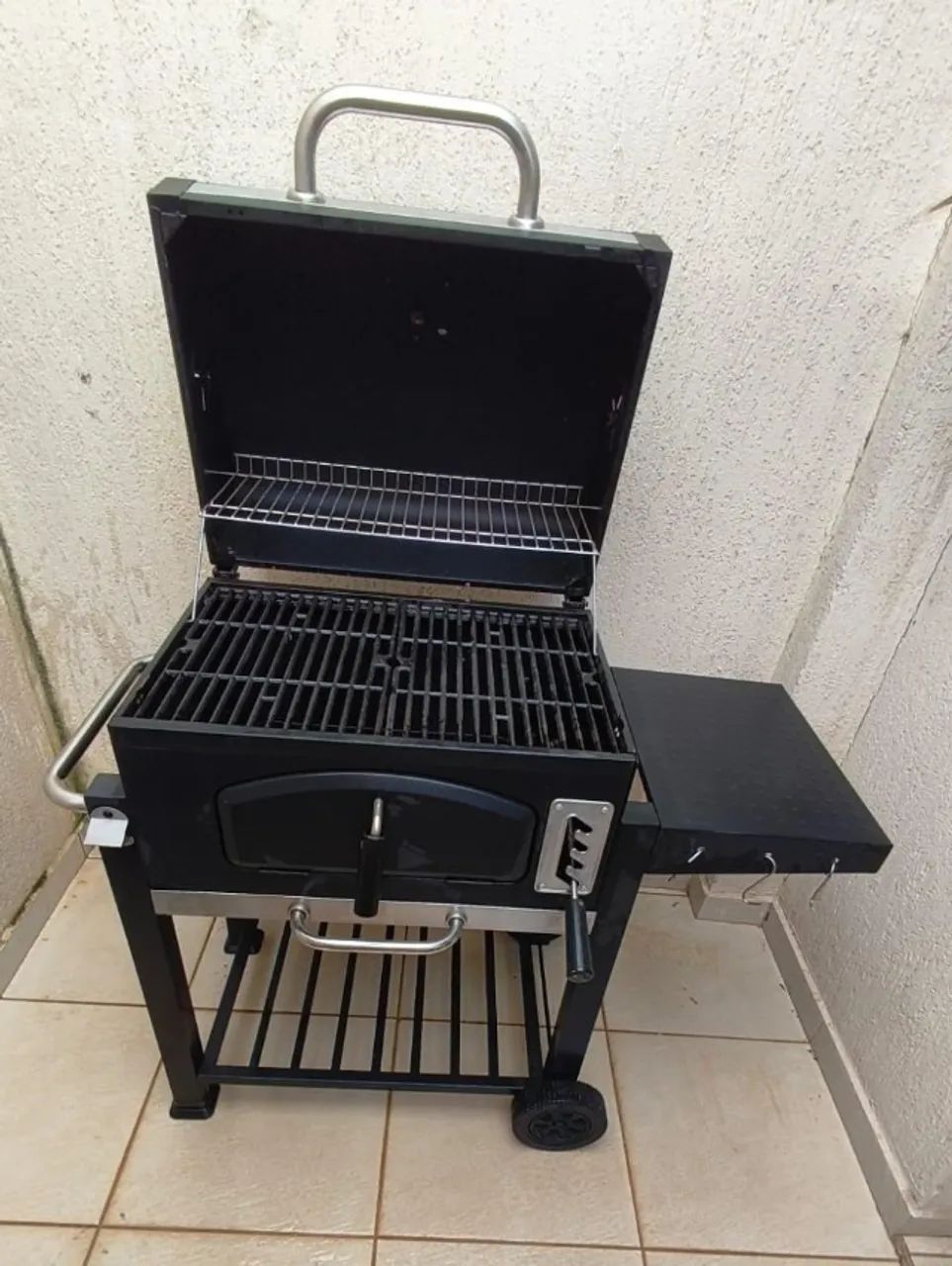 Churrasqueira à bafo com termostato (Carvão) - Foto 2