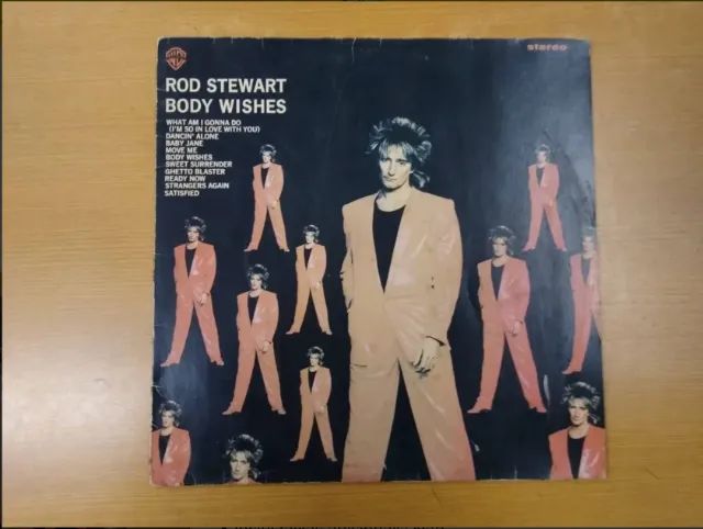 Lp - Rod Stewart - Body Wishes - C/ Encarte 1983 - Foto 3