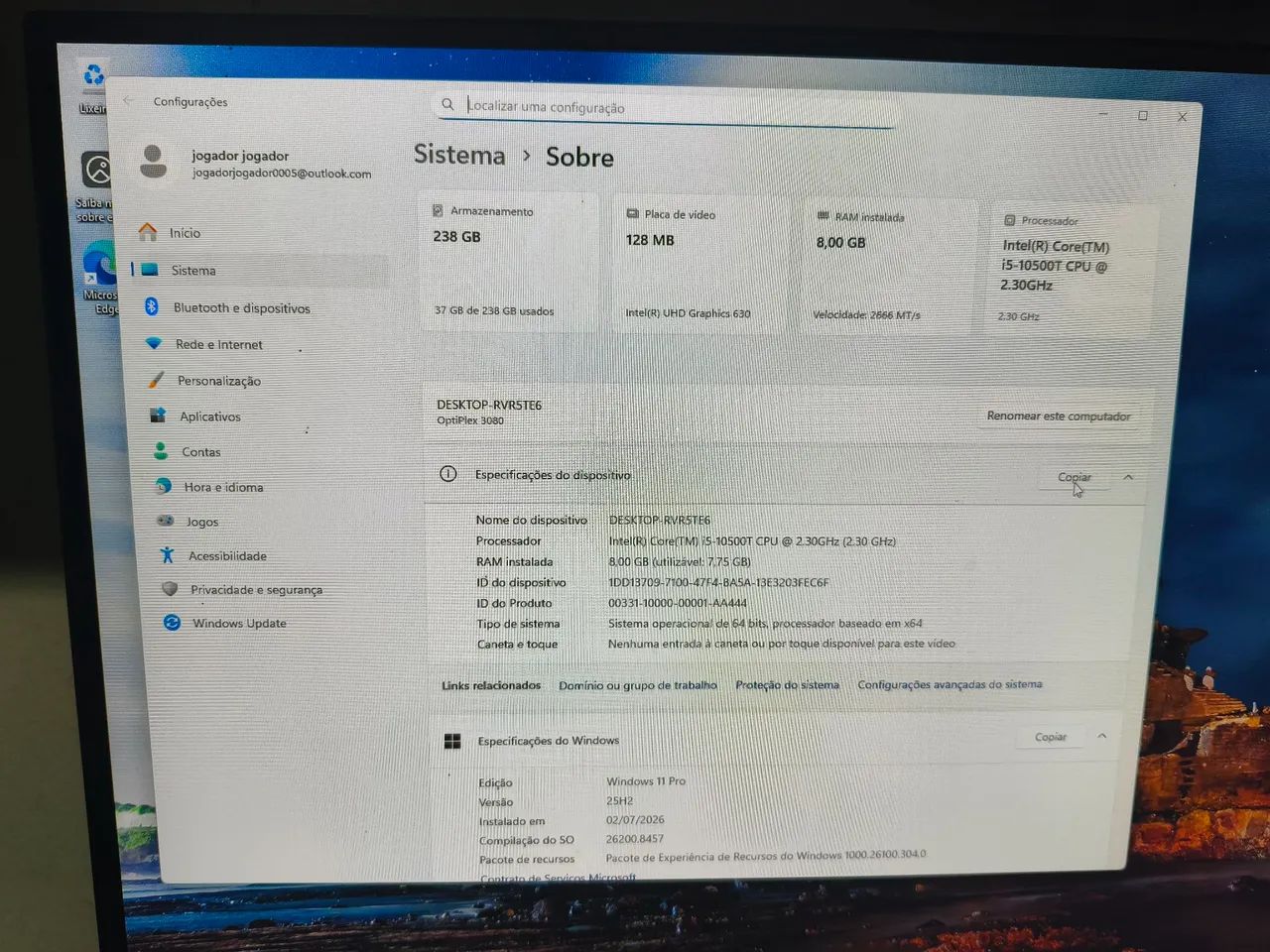Vendo ou troco optiplex Dell completo - Foto 3
