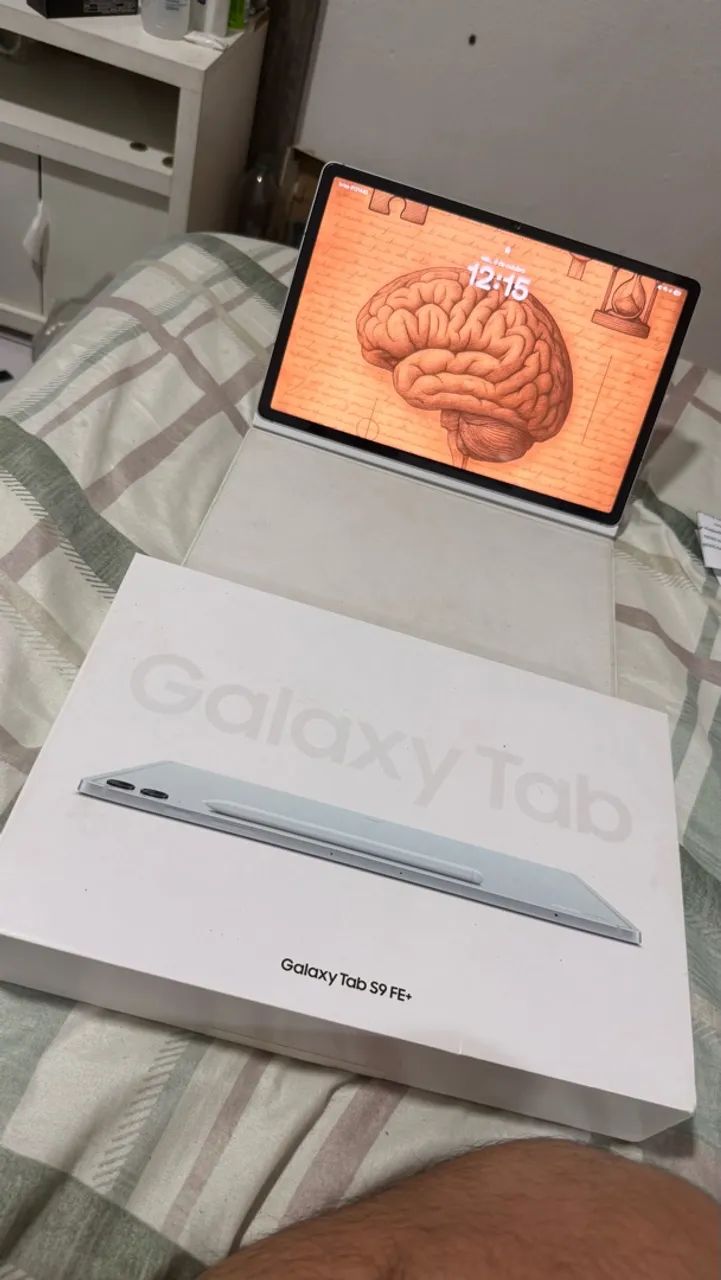     Galaxy Tab S9 FE+ 128GB | Verde | Sem Marcas | Completo - Foto 3