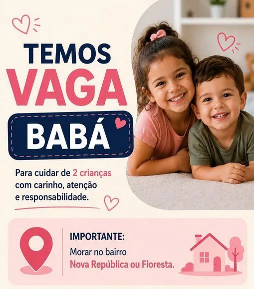 Preciso de uma babá com urgência 