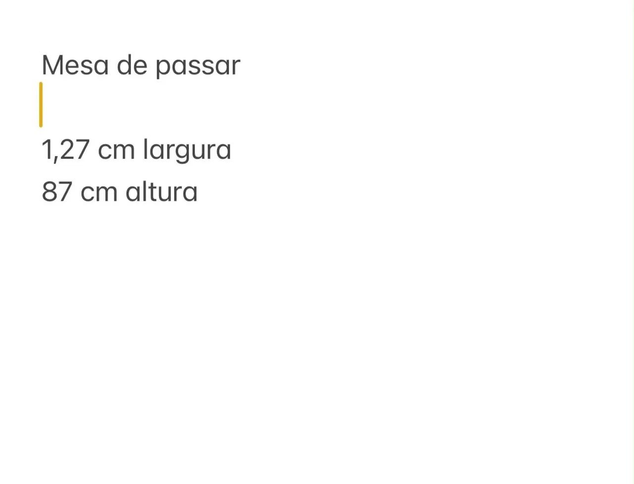 Mesa de passar roupa com suporte e prateleiras - Foto 4