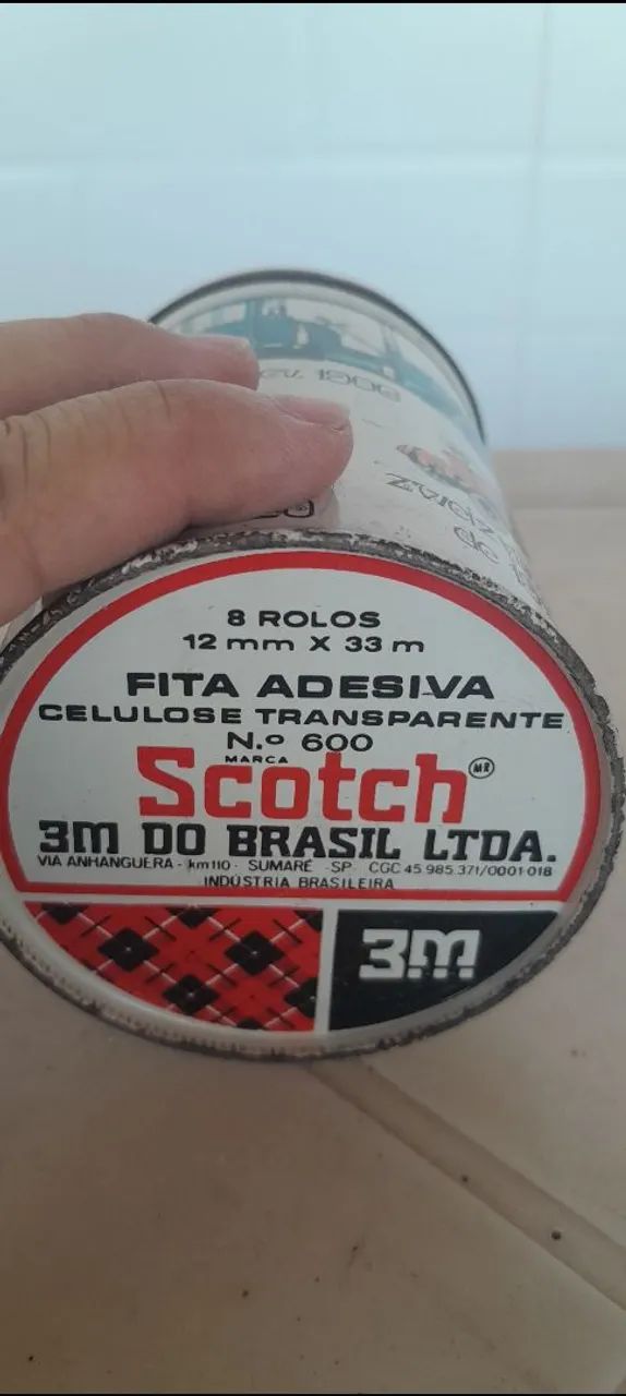 Latinha carros 3M antiga  - Foto 5