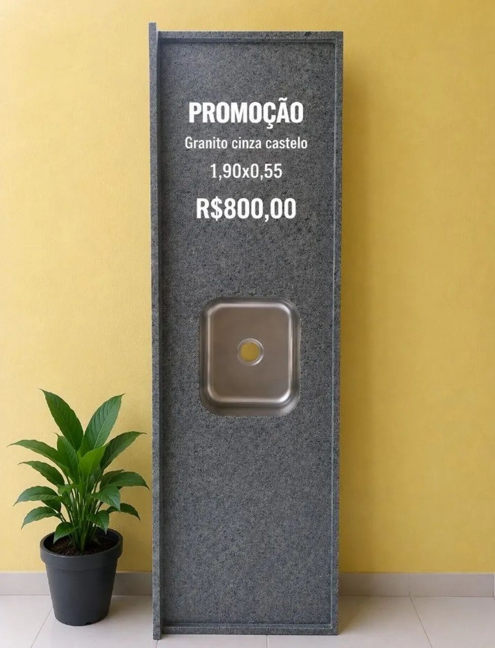 Pia de granito