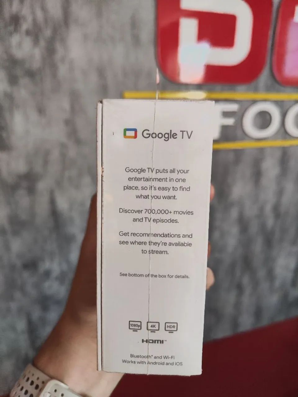 Chromecast Google Tv com controle  - Foto 3