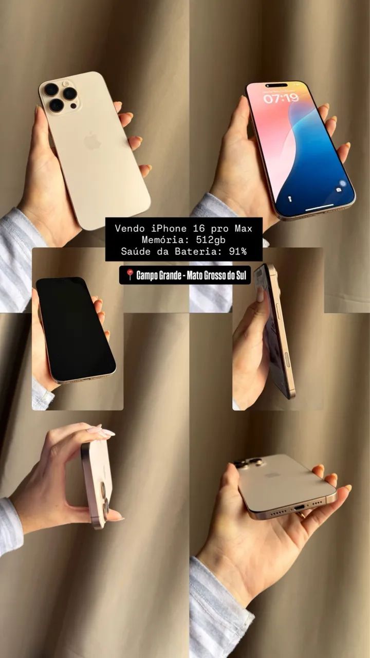 iPhone 16 Pro Max 512gb rosé
