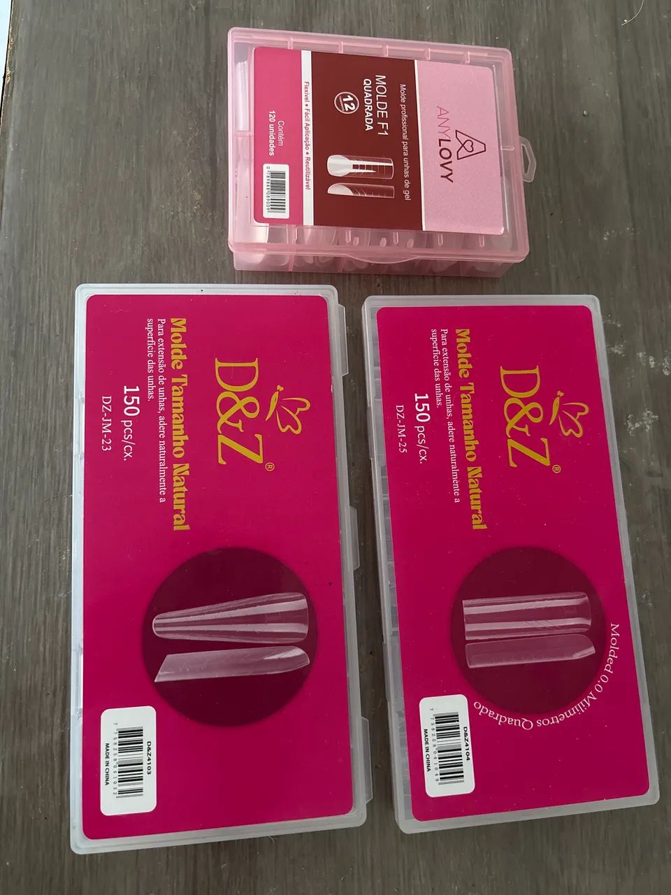 Molde D&Z para alongamento de unhas Nail Designer 