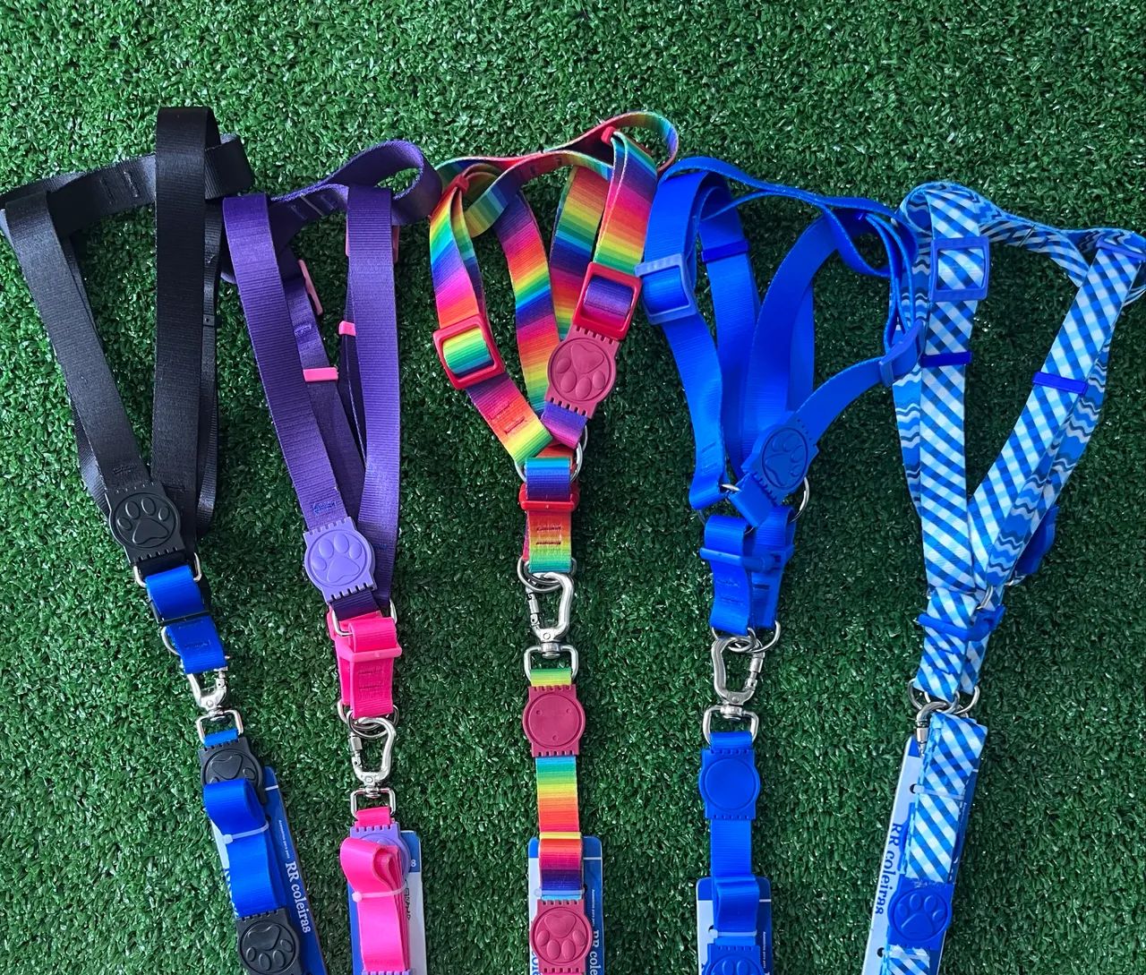 Peitoral americano para cães + guia 