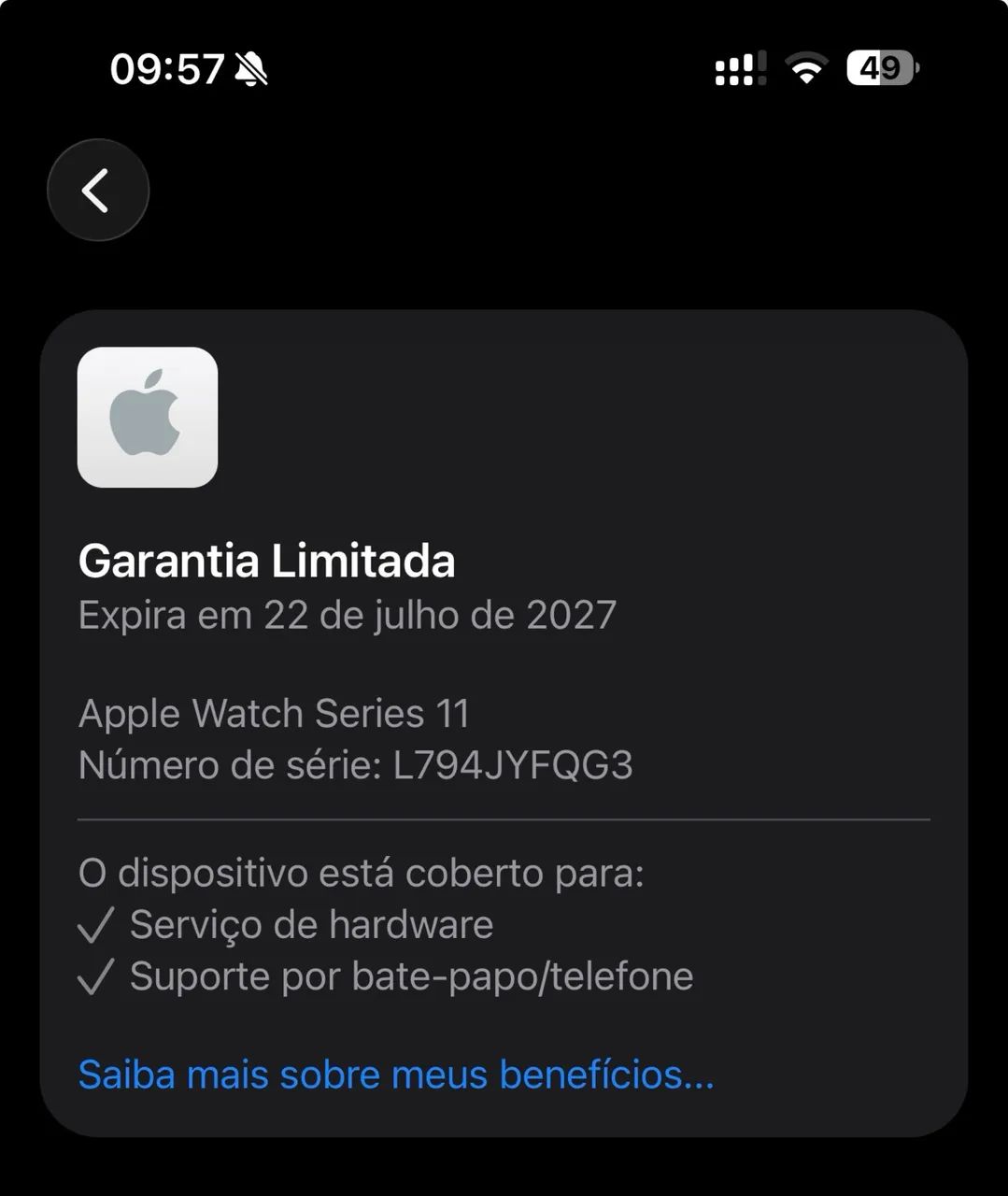 Apple Watch séries 11 -42mm - Foto 3