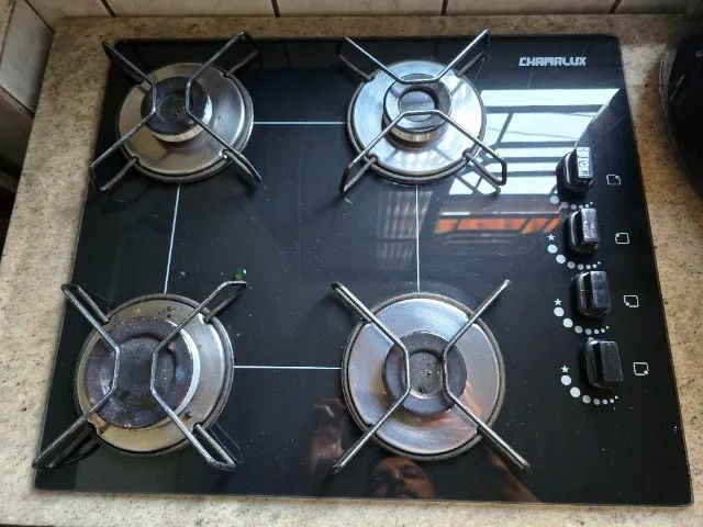 Balcão com cooktop 4 bocas funcionando  - Foto 2