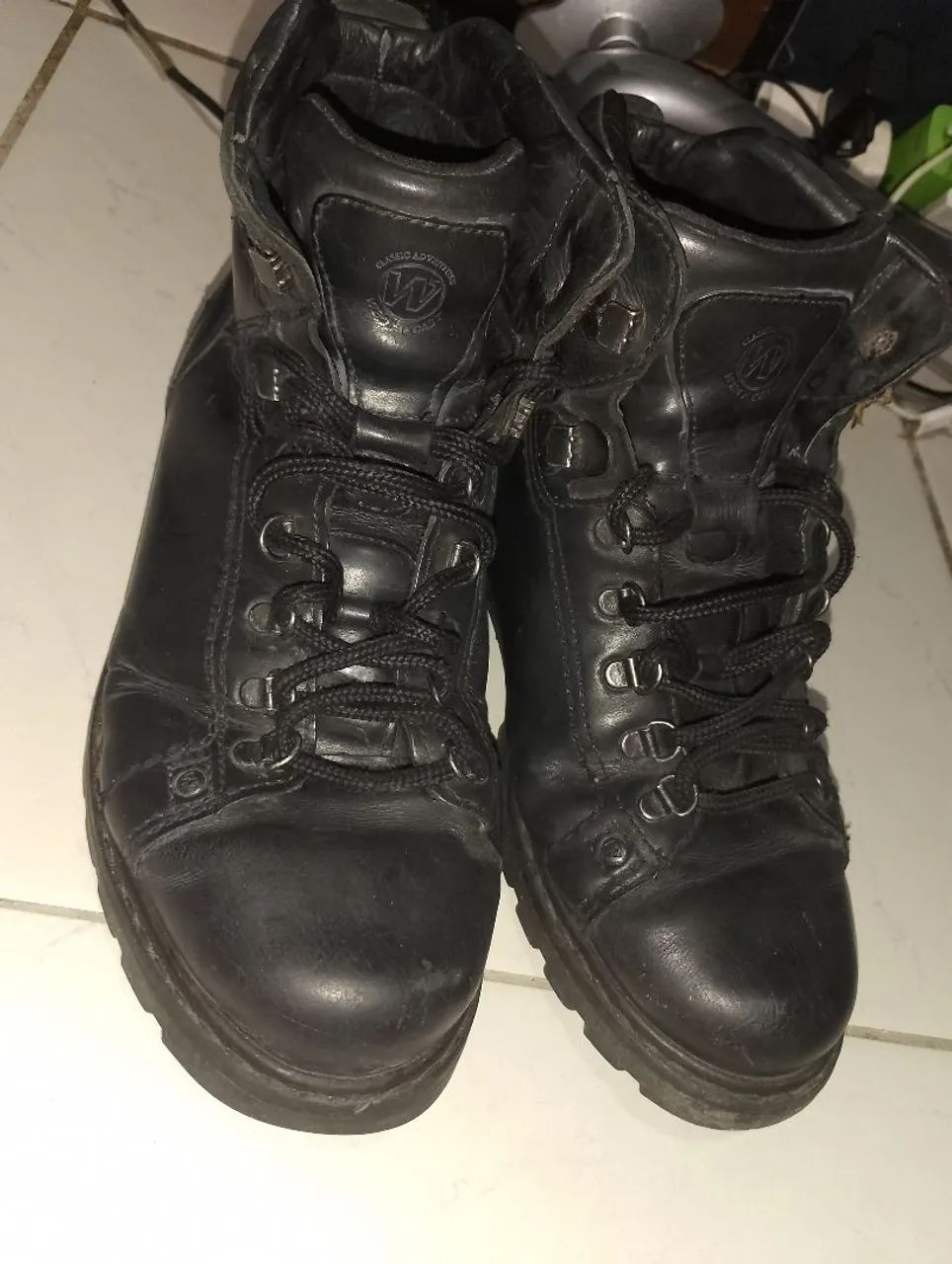 Bota de couro Quest ( n:42)