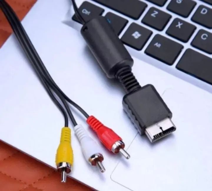 Cabo Av áudio e vídeo RCA para ps1, PS2, PS2. 1,50m - Foto 5