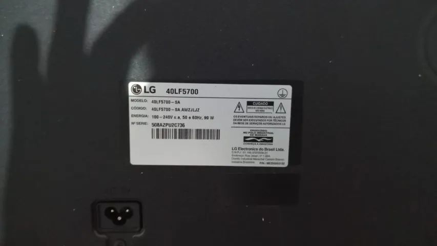 TV LG 40 polegadas  led ful hd - Foto 4