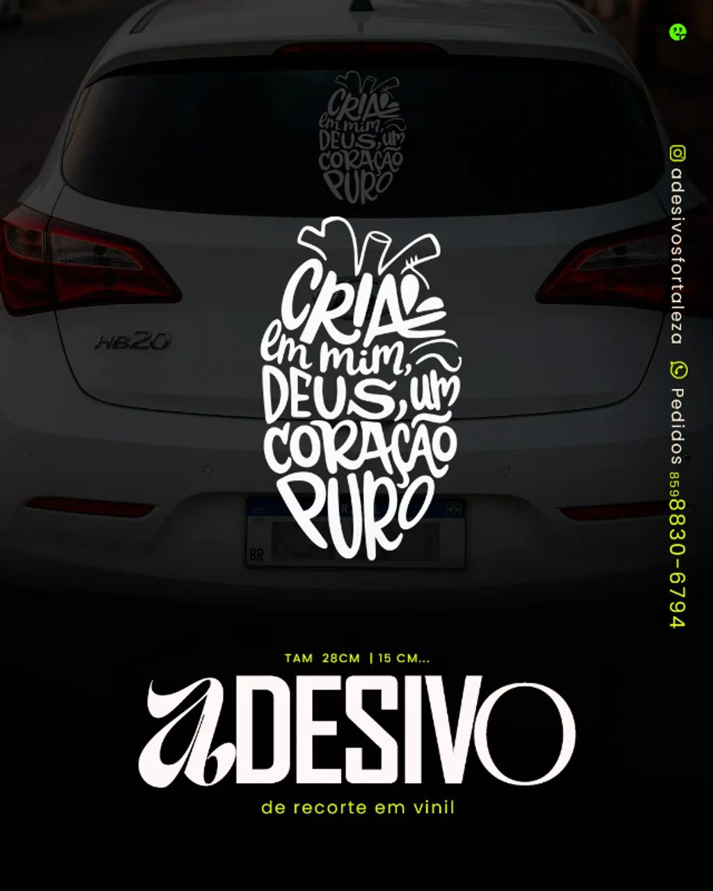 ADESIVO PARA CARRO