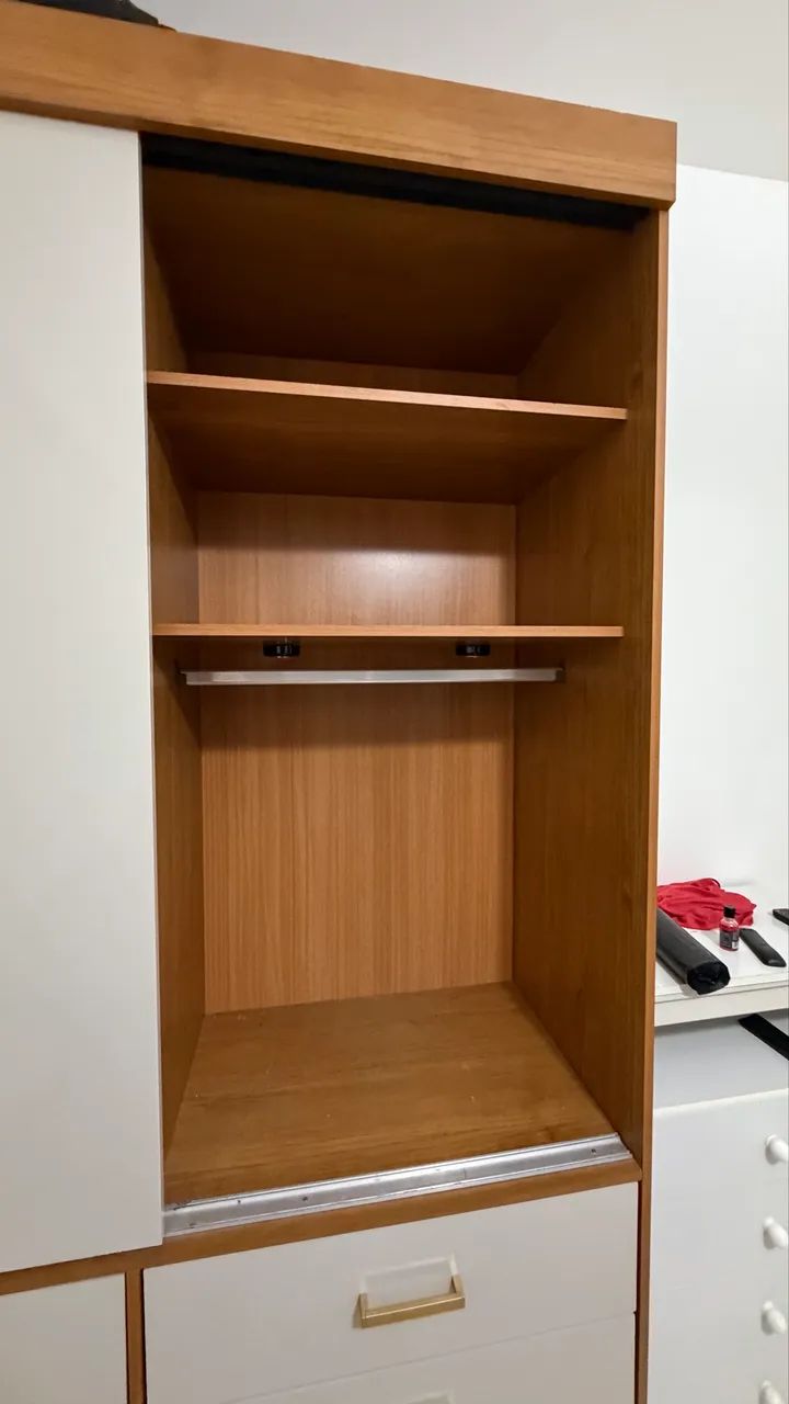 Guarda roupa 2 portas 6 gavetas