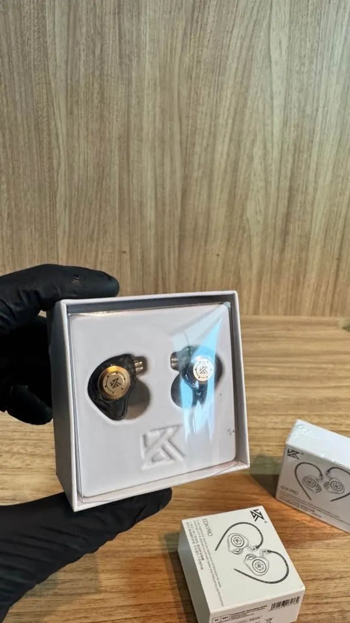 Fone KZ EDX Pro com Microfone Intra-Auricular - Foto 3
