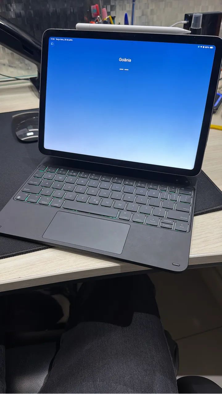 iPad air 11 M2 128gb + Teclado + Apple Pincel 