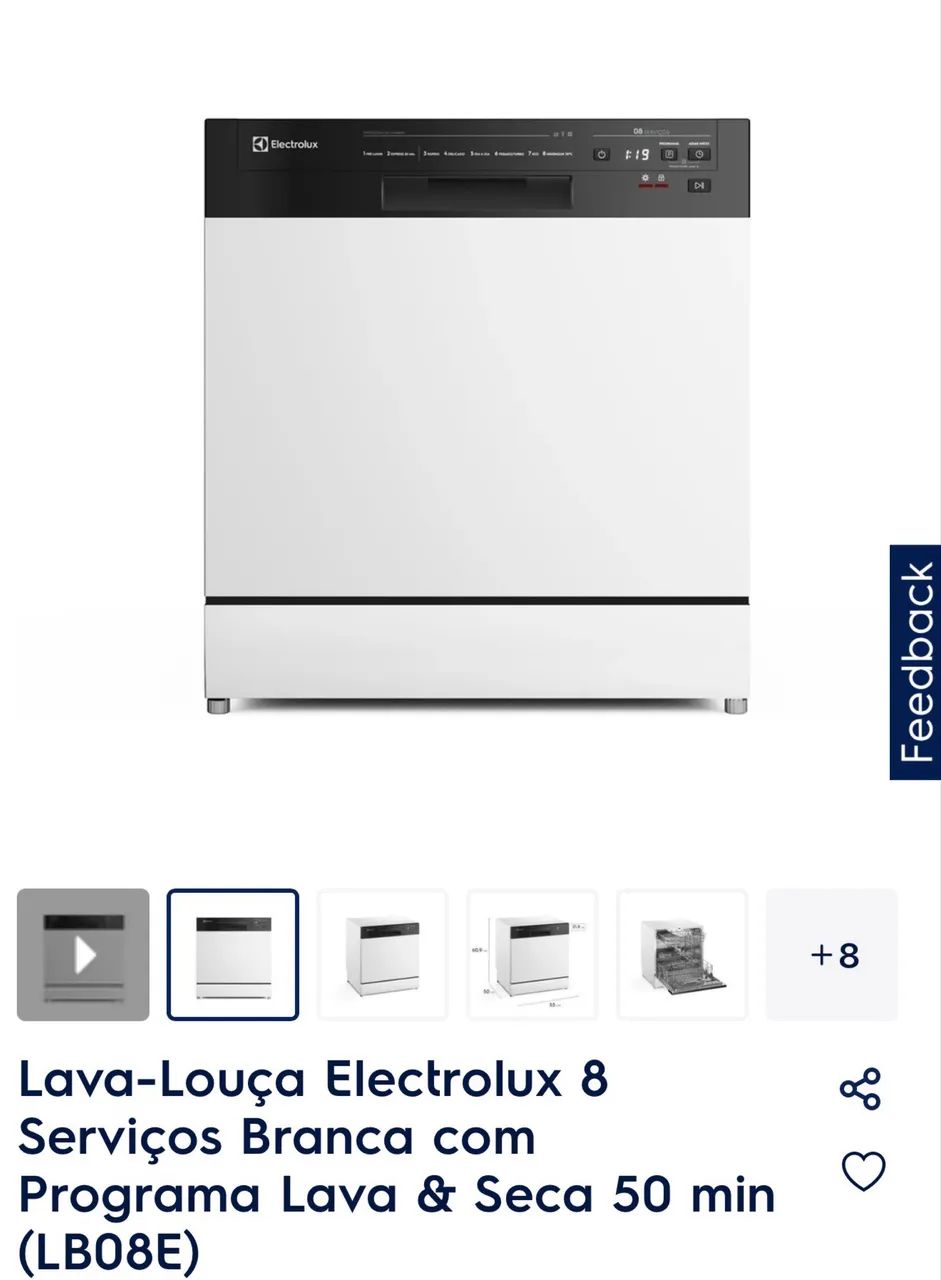 Lava louça Eletrolux Modelo lb8e Eletrolux  - Foto 5
