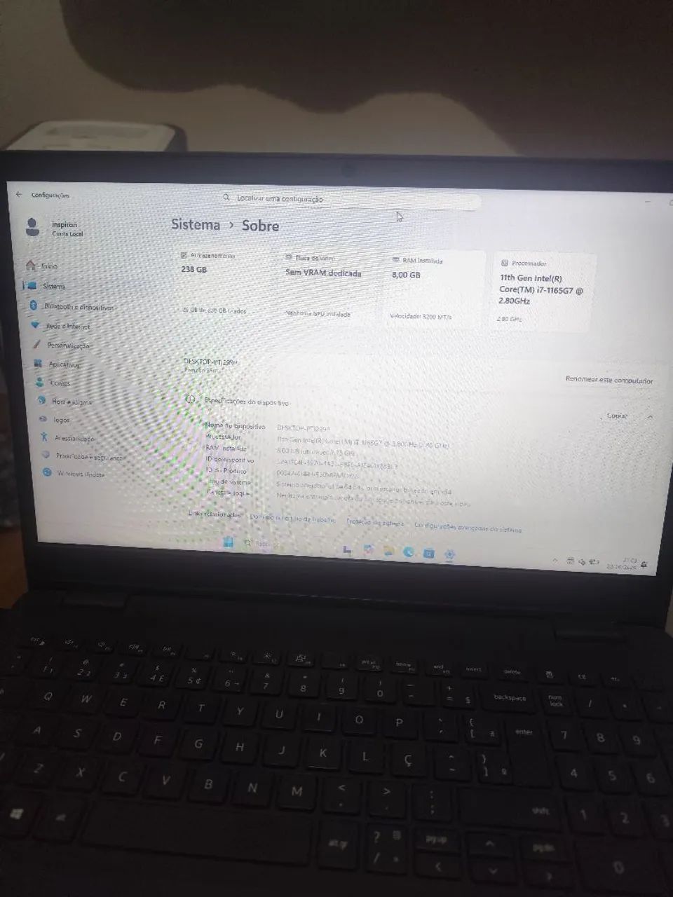 Notebook dell Inspiron i7 - Foto 3