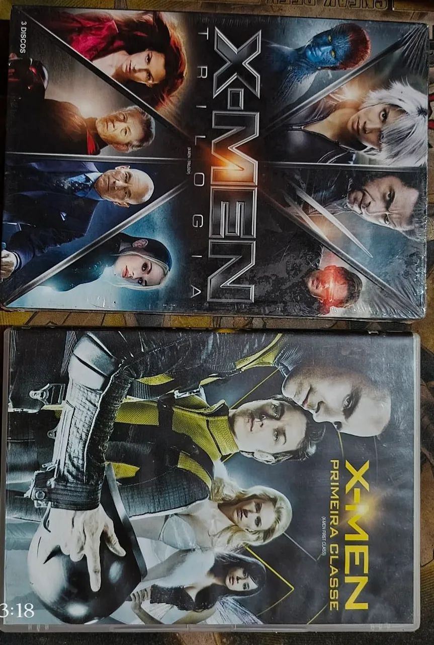 DVD Trilogia X-Men (Lacrado) + Primeira Classe - DVD, Blu-Ray e