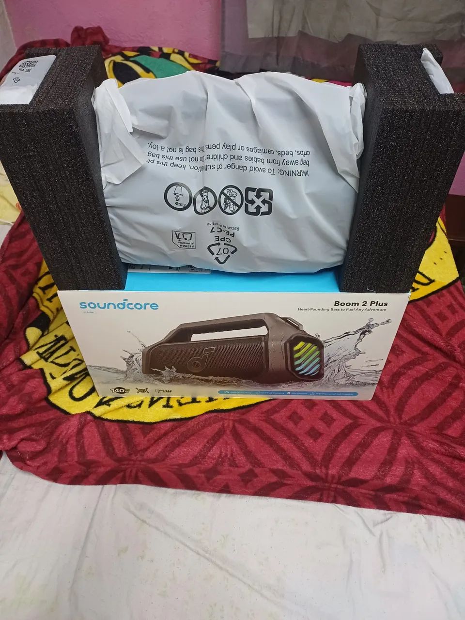Caixa soundcore boom 2  plus  da Anker  - Foto 2