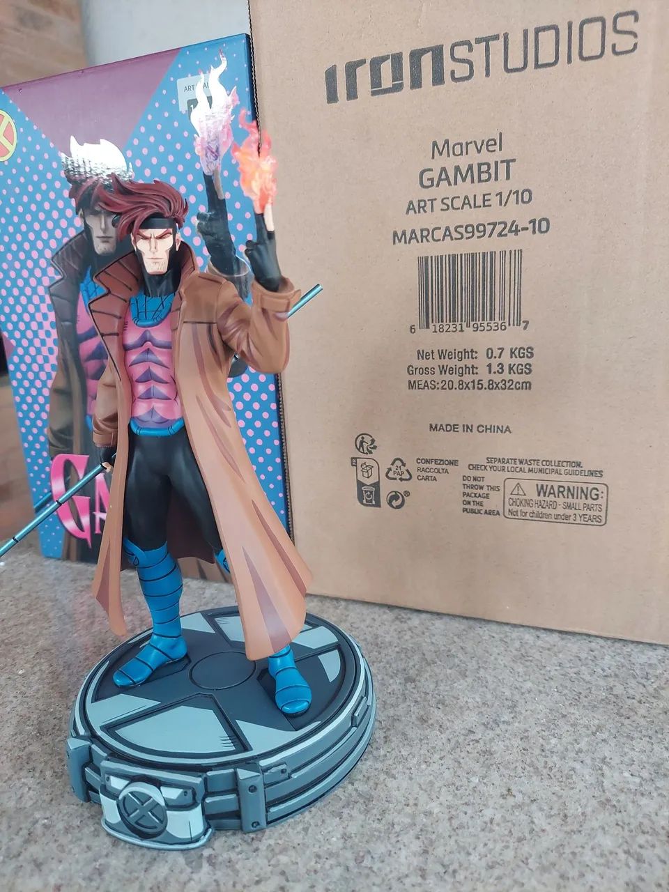 Gambit X-men 97 Iron Studios 1/10 - Foto 3