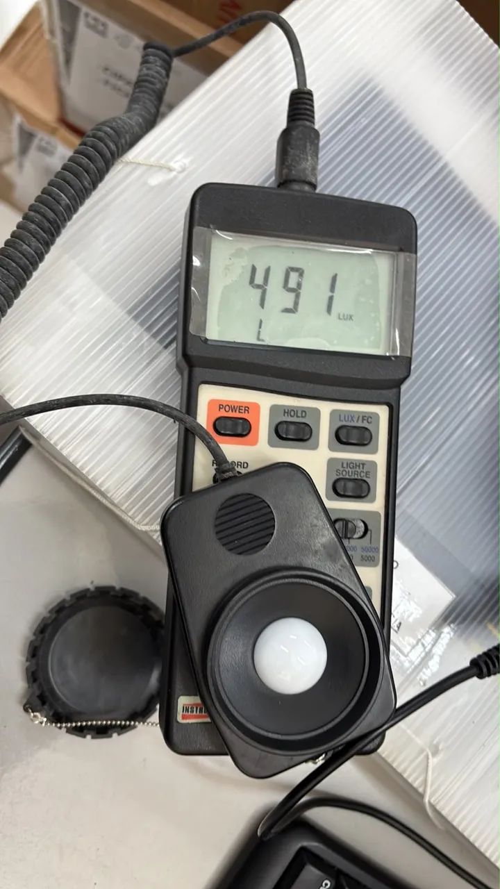 Luxímetro com sensor