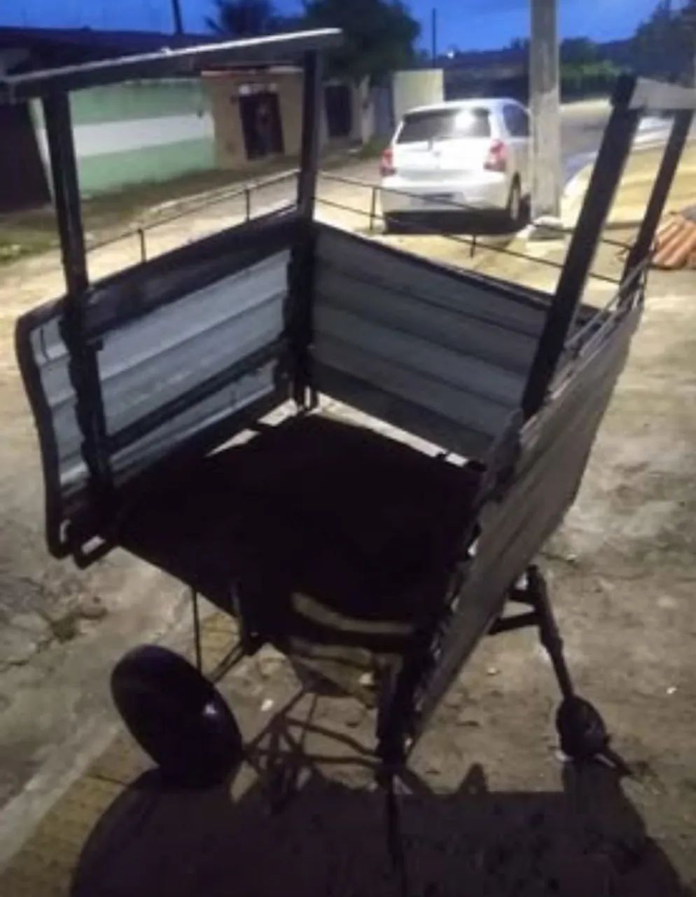 Carrinho de lanche ou carrocinha para moto