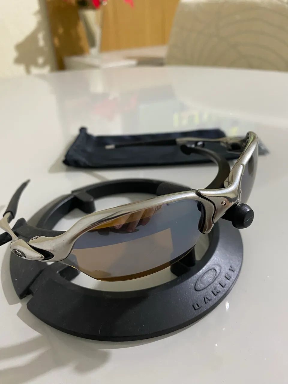 Óculos Oakley Romeo 2 Polished Original - Foto 5
