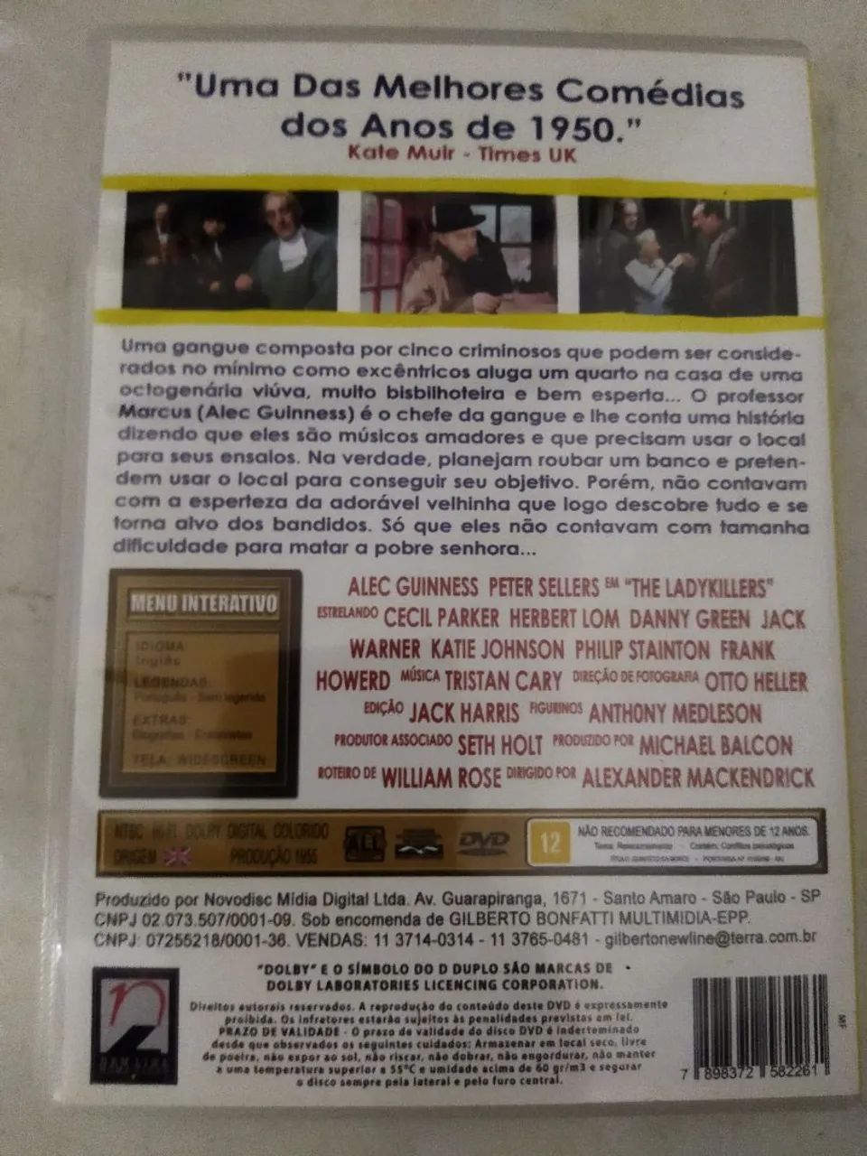 Dvd Quinteto da Morte - Foto 2