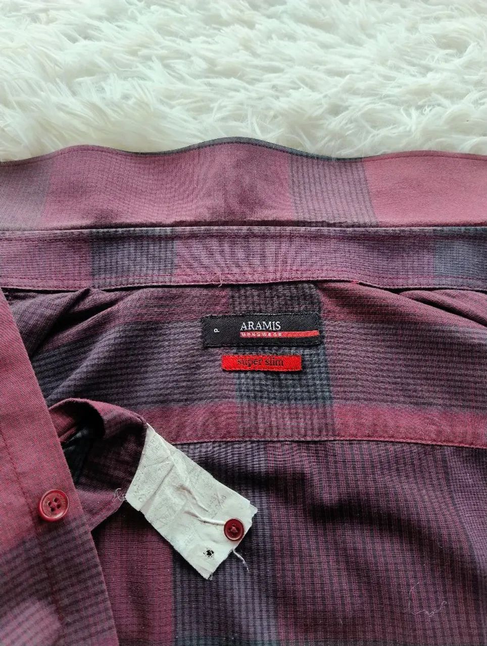 Camisa Social Aramis Super Slim P - Foto 4
