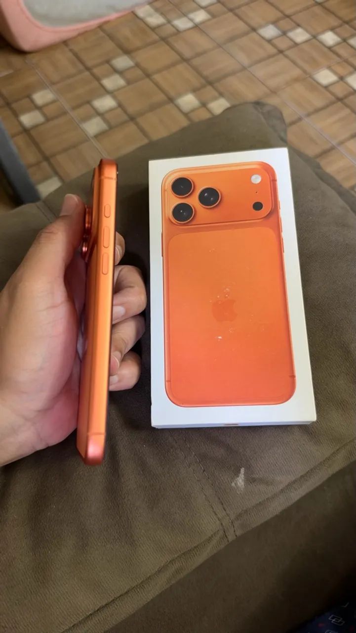 IPHONE 17 PRO MAX 256GB LARANJA - Foto 4