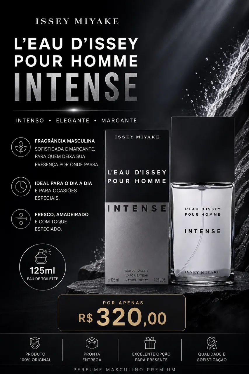 Yssey Miyake intense 125ml 