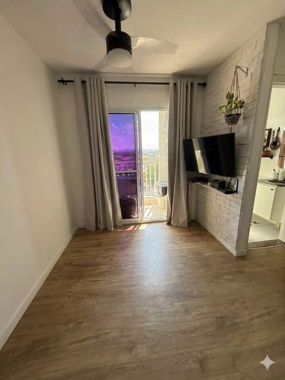 Conceito Nova Iguaçu, 2 quartos com vaga, andar alto. Móveis, piso laminado. - Foto 2
