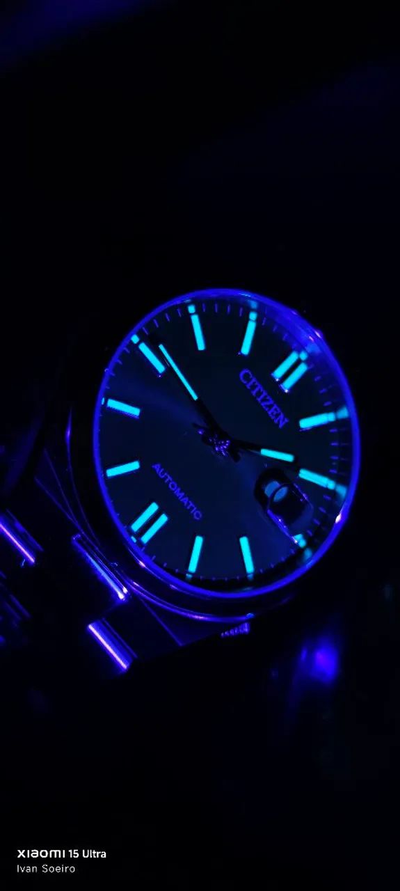 Relógio Citizen Tsuyosa Automático 40mm - Acessórios - Jardim