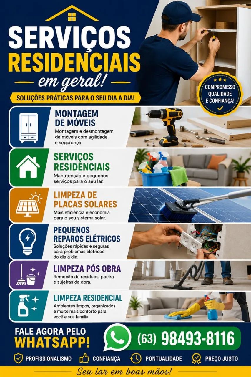 Serviços gerais residênciais 
