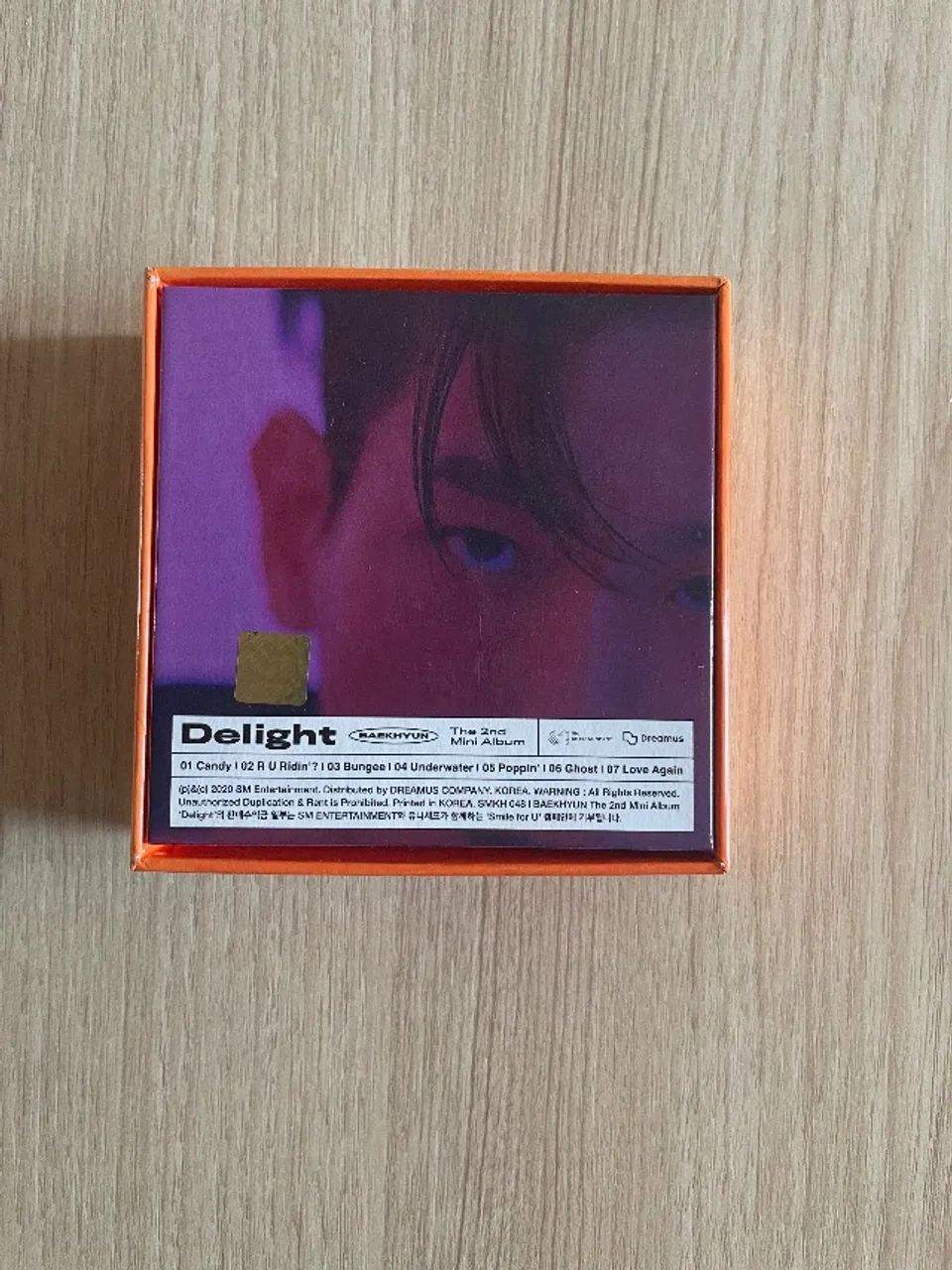 Kihno Álbum Baekhyun - Delight (versão chemist) / Sem PC - CDs
