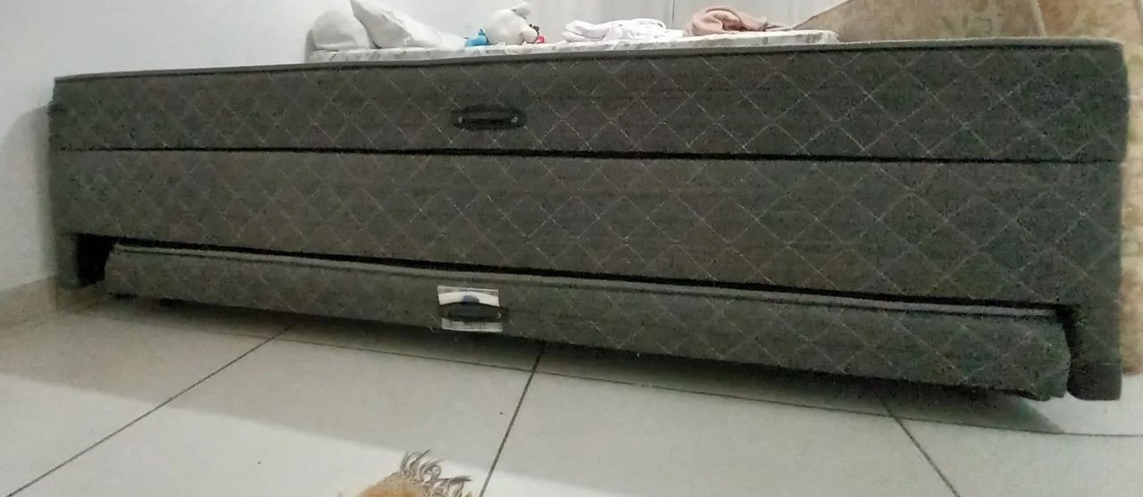 Cama box de solteiro - baú  - Foto 2