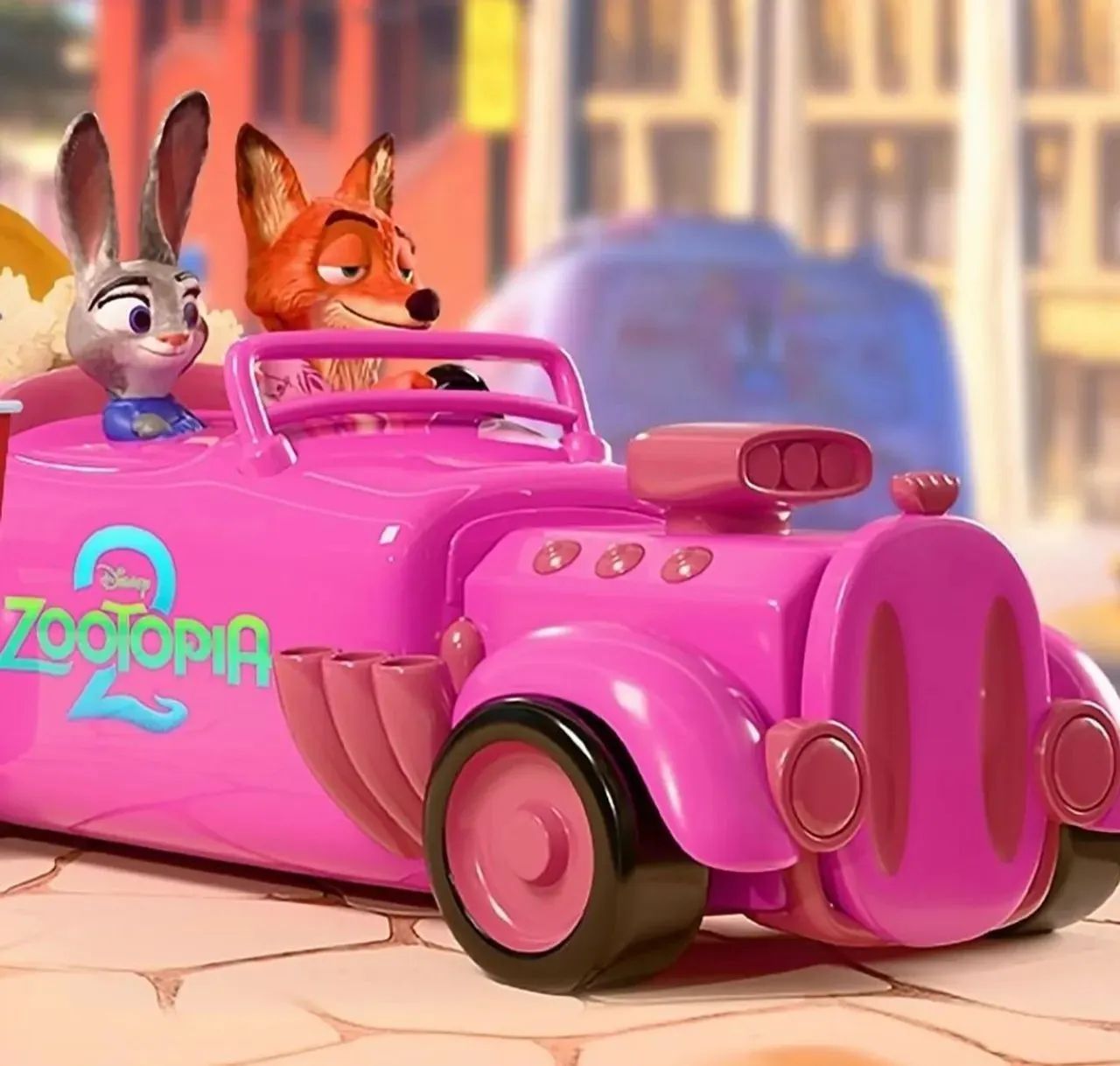 Balde pipoca Carro Zootopia2 - Foto 3