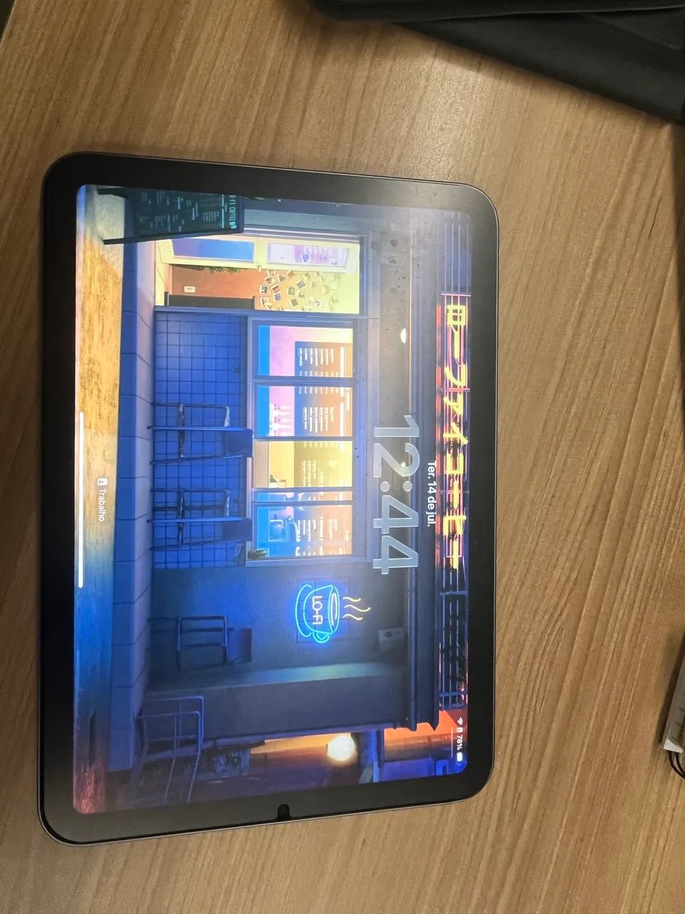 iPad mini 6 - 64GB + Teclado RGB + Caneta Baseus (Completo