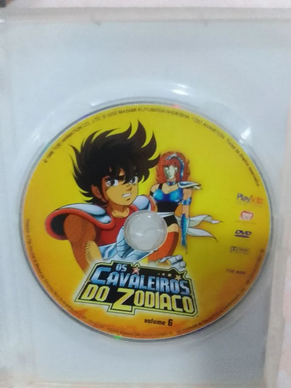 DVD Anime Cavaleiros do Zodíaco. - CDs, DVDs etc - Banco de Areia
