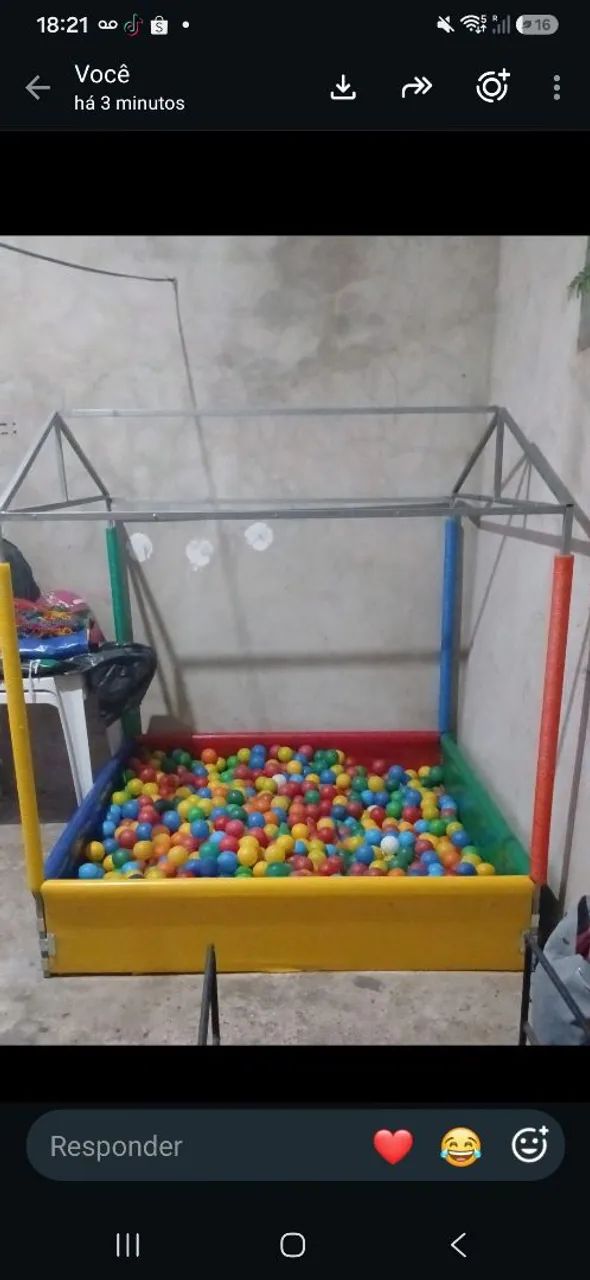 Picina de bolinha  - Foto 2