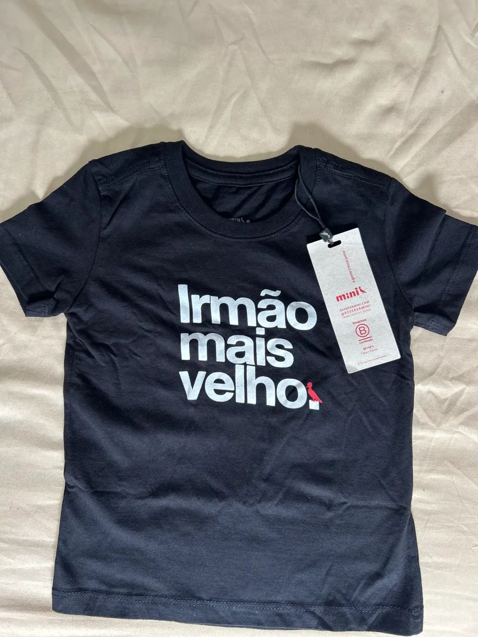 Camiseta Reserva Mini irmão mais velho - Foto 4