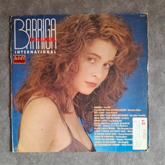 LP Disco Vinil Barriga De Aluguel Internacional