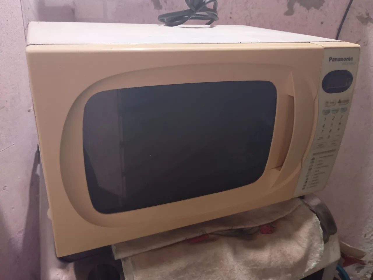 Microondas Panasonic e churrasqueira elétrica barato  - Foto 2