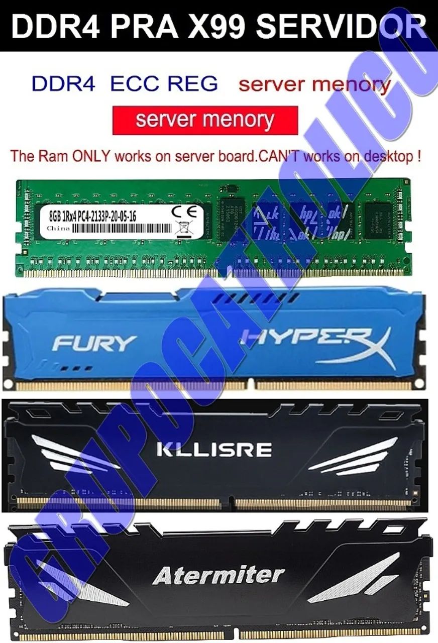 Nova Memória DDR4 8GB 3200mhz - Foto 2