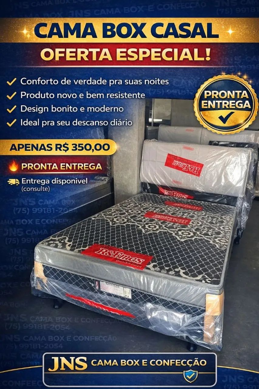 Cama Box casal!! - Foto 4